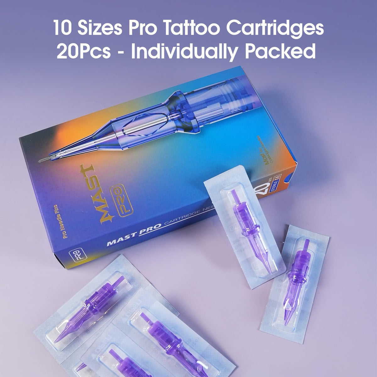 MAST TATTOO needle ends detail highlighting precise alignment and smooth lines