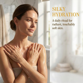 MATIERE close-up oil drop texture highlighting fast-absorbing hydration