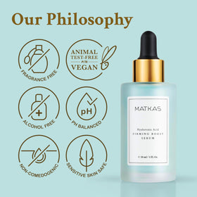 MATKAS lifestyle bathroom counter showing everyday hydrating ritual