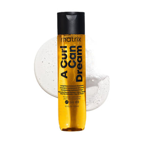 Matrix bottle front view showing label and lightweight benefits