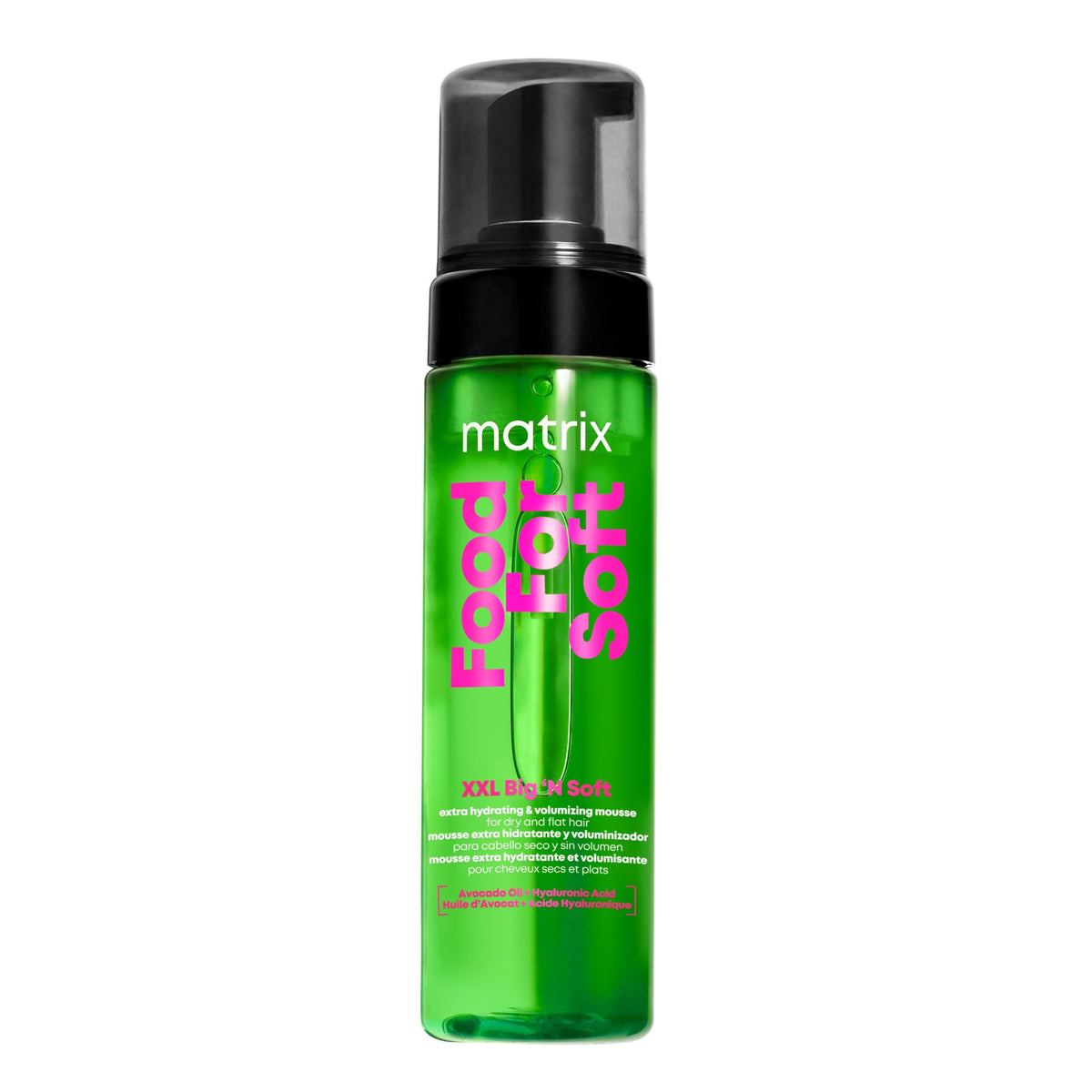 MATRIX front packaging shot showing product and volume benefit