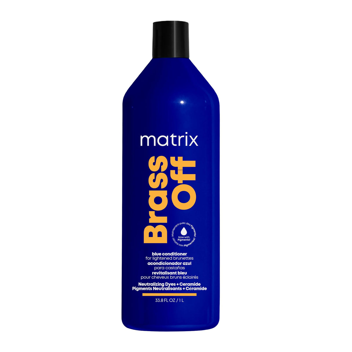 MATRIX front packaging showing conditioner bottle and benefits