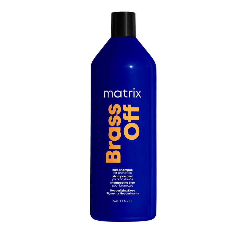 Matrix Brass Off front packaging showing product and label benefit