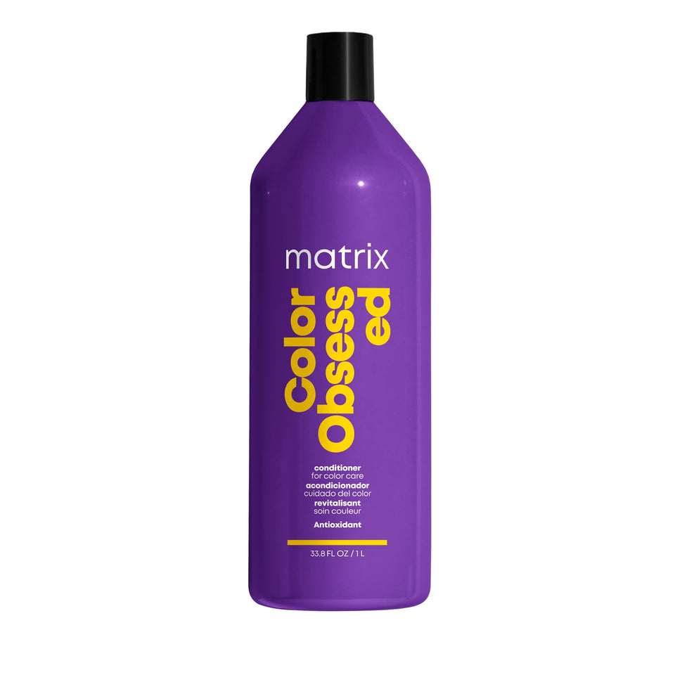 MATRIX front bottle showing label and size, highlights brand and clarity