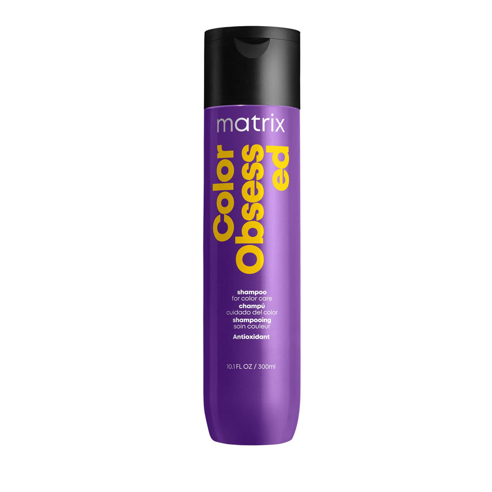 MATRIX front bottle view showing product branding and color-preserving benefit