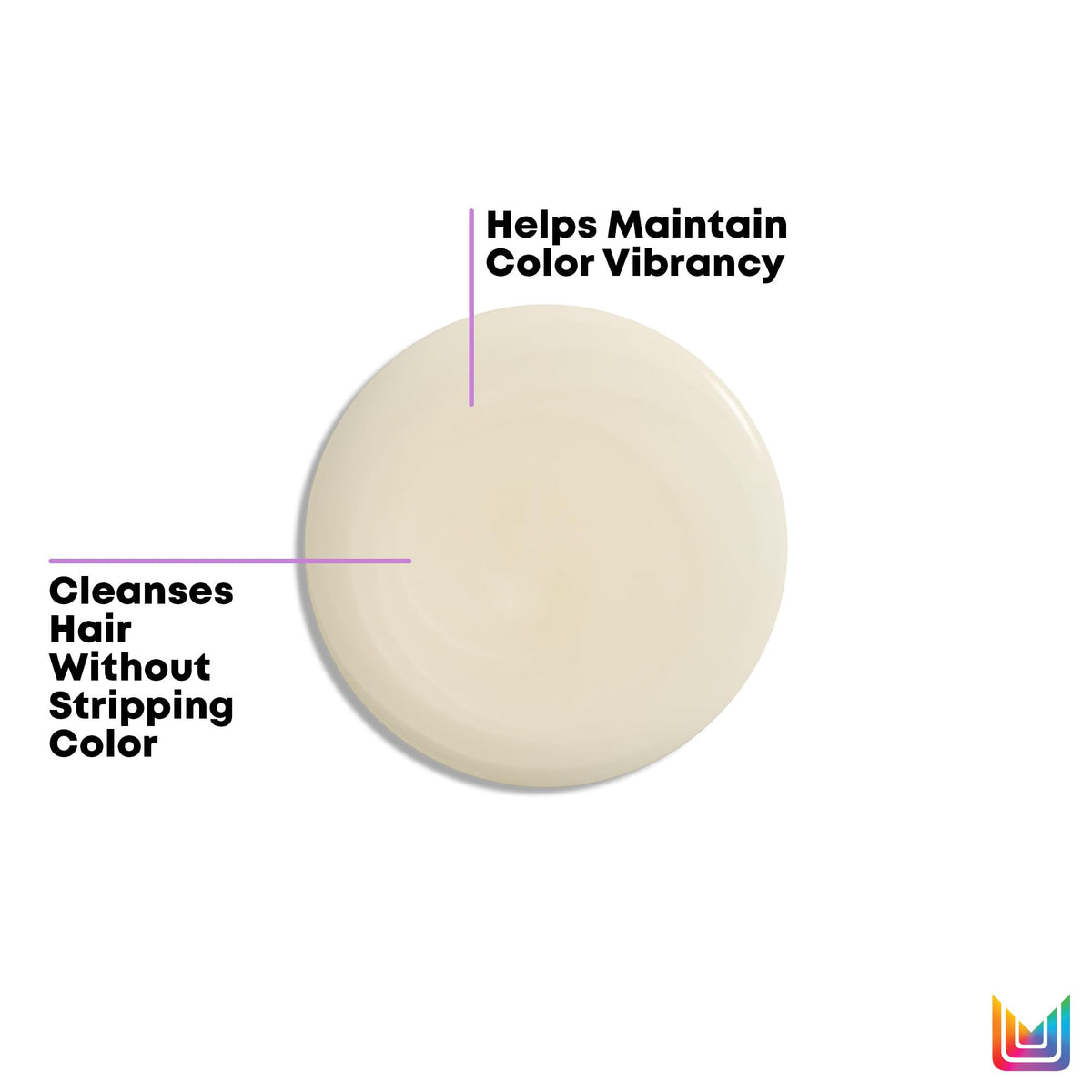 MATRIX shampoo lather closeup conveying gentle clean and preserved shine