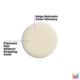 MATRIX shampoo lather closeup conveying gentle clean and preserved shine
