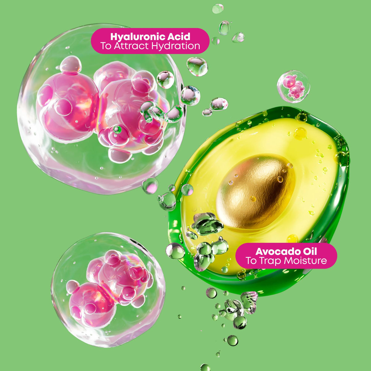 MATRIX avocado ingredient depiction highlighting nourishing oil for restored softness