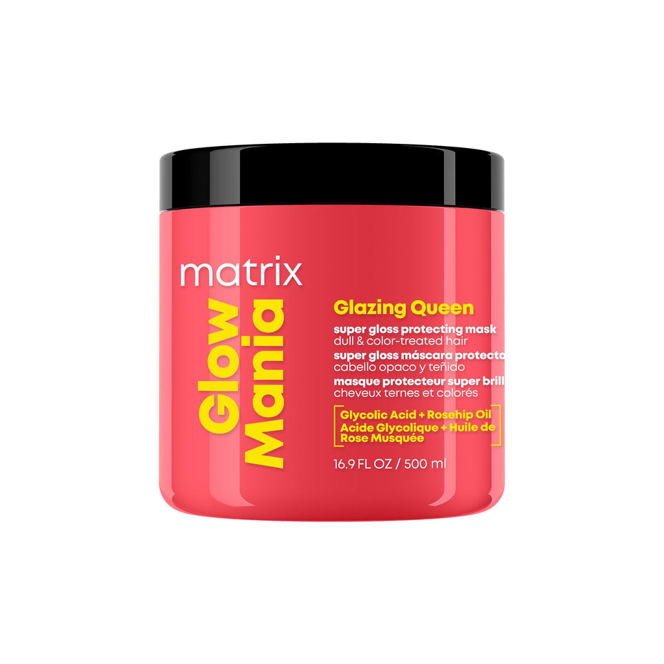 MATRIX front jar packaging showing product and glossy finish benefit