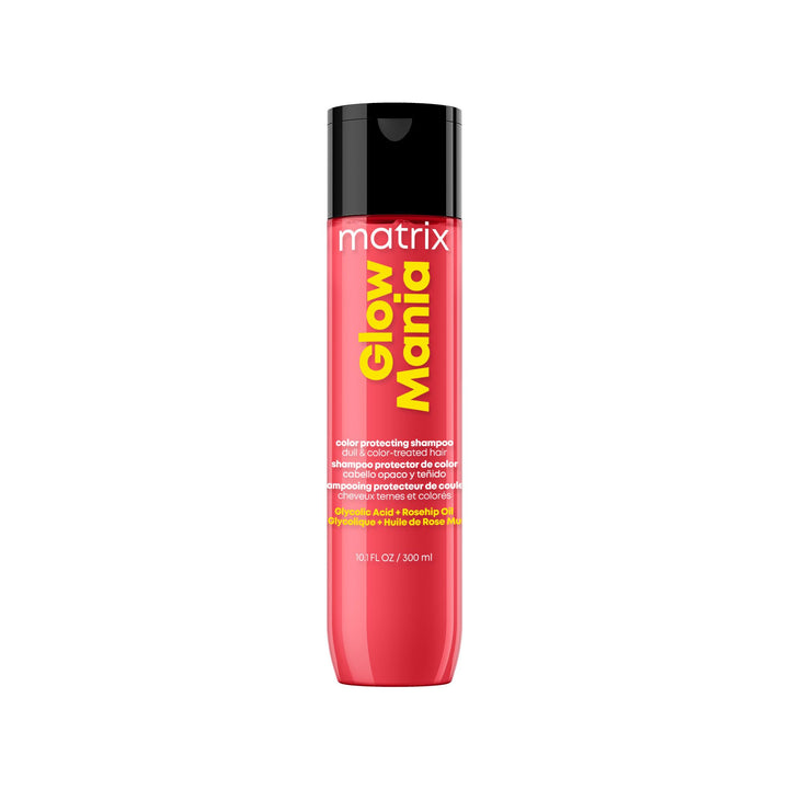 matrix bottle front view showing label and benefit of color protection