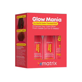 Matrix front packaging showing mini kit and clear product benefits
