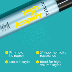 MATRIX close-up of hair shine demonstrating glossy finish without residue