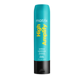 Matrix bottle front packaging showing brand and volumizing benefit
