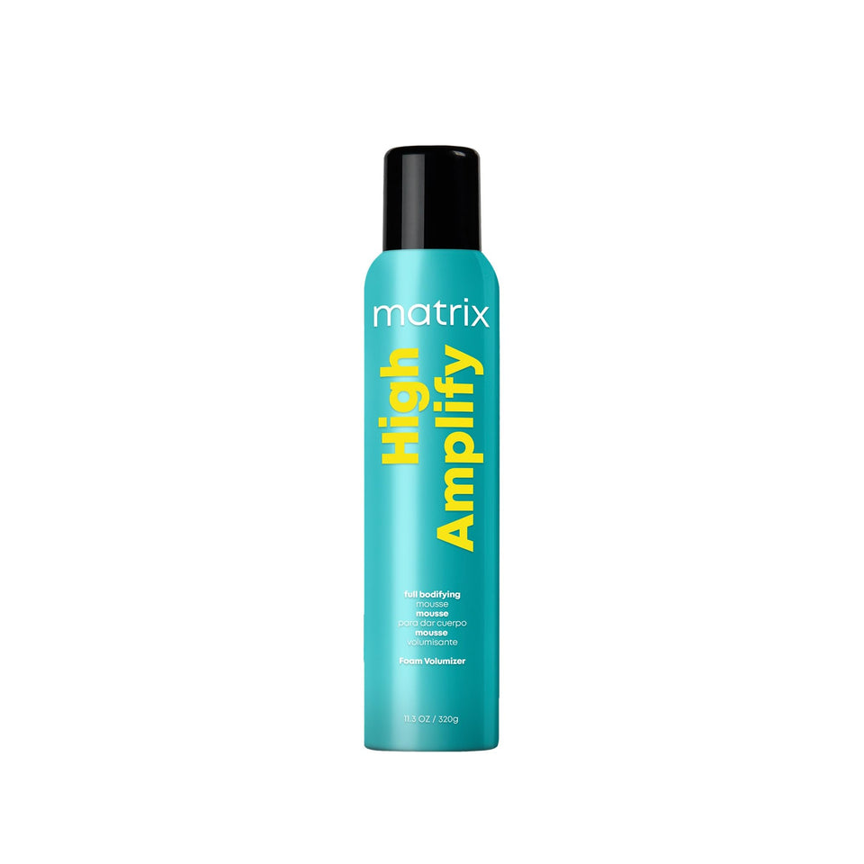 Matrix volumizer front packaging showing product and benefit of lightweight volume