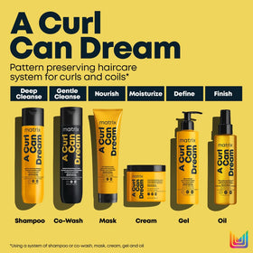 MATRIX on bathroom shelf with styling tools for easy routine