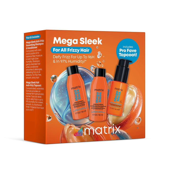 MATRIX front packaging of the mini kit showing travel trio benefit