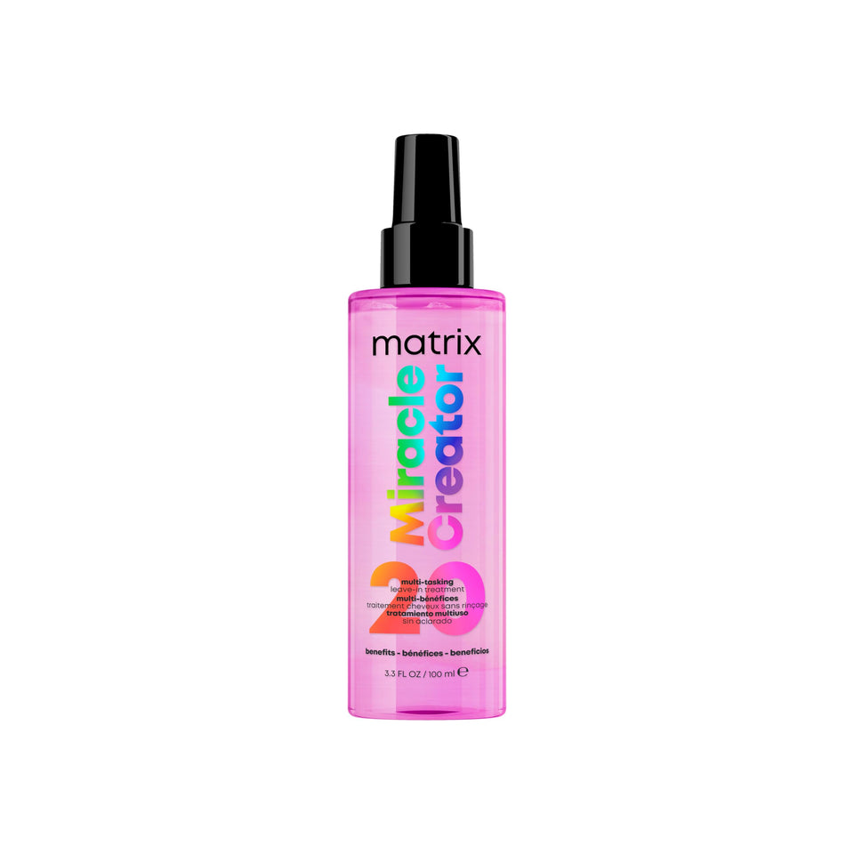 MATRIX front packaging showing Miracle Creator bottle and benefits