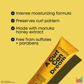 MATRIX cream texture close-up highlighting rich consistency for deep hydration