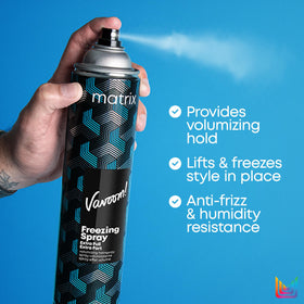 Matrix Vavoom applied at roots for visible lift and fullness