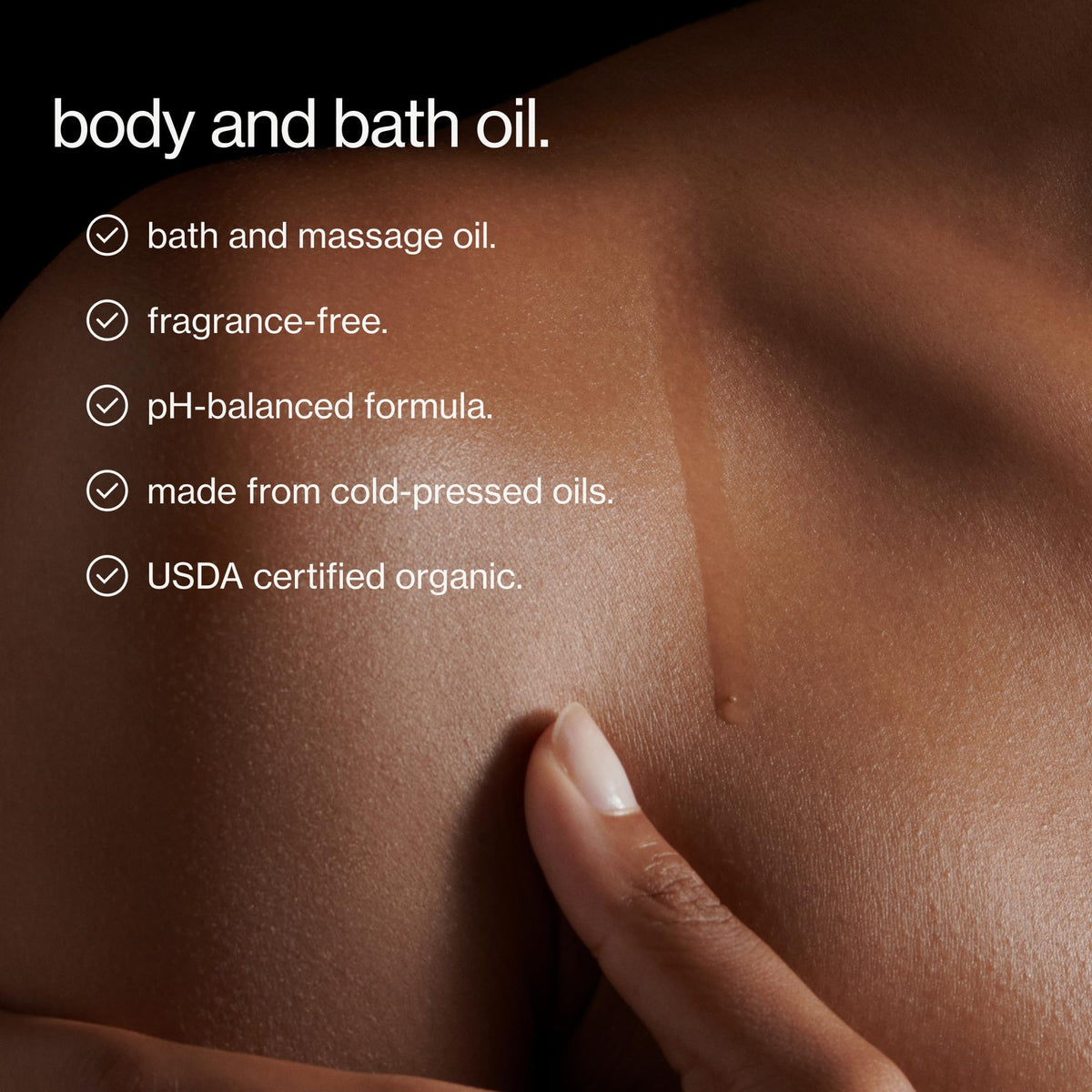 MAUDE massage scene with partner using oil for long-lasting glide and comfort