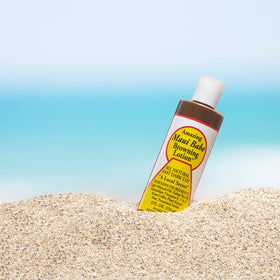 Nautical Crush Trading maui babe lotion texture close-up illustrating smooth application