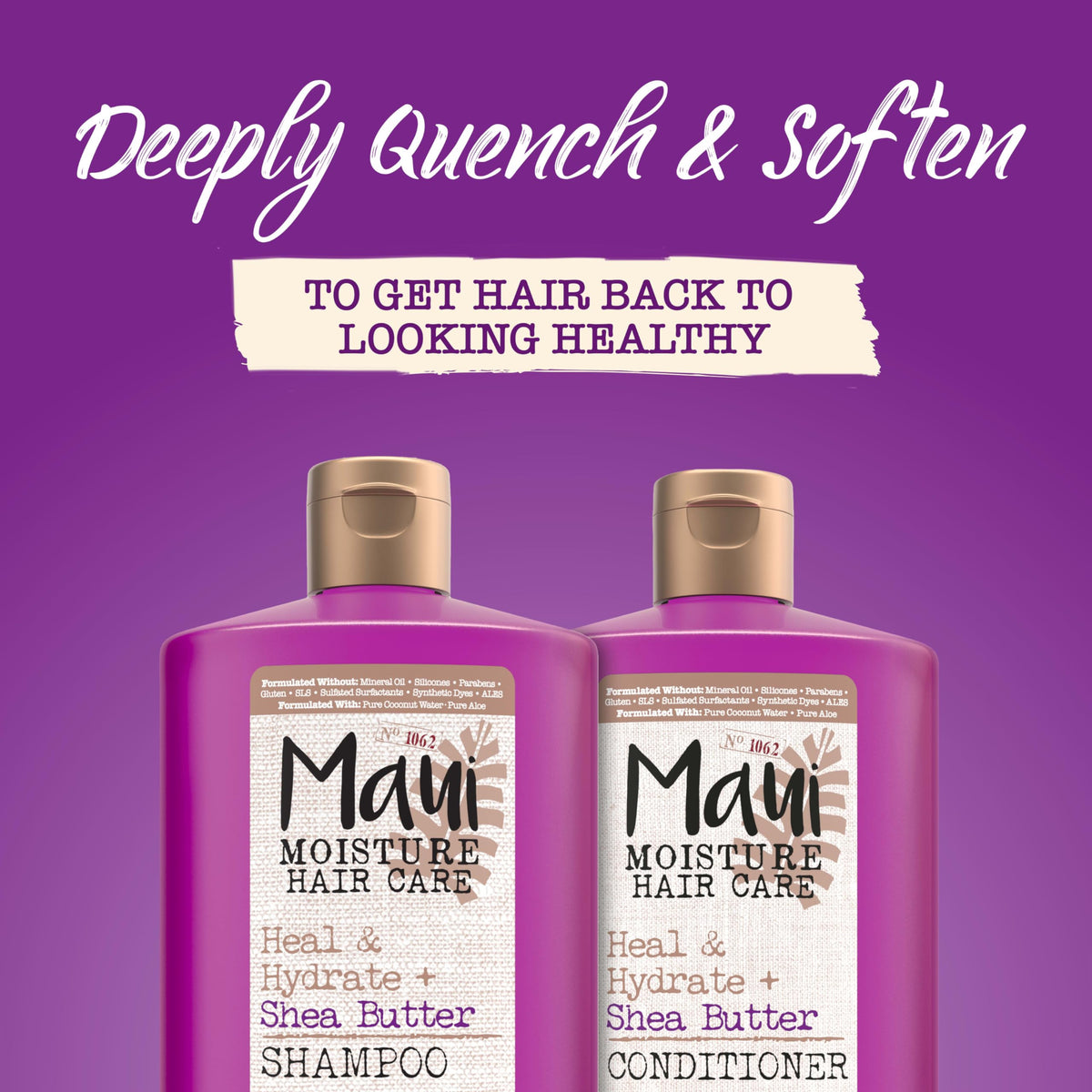 Maui Moisture in-shower use on curly hair improving manageability