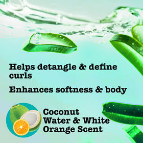 Maui Moisture label ingredient panel highlighting silicone-free formula
