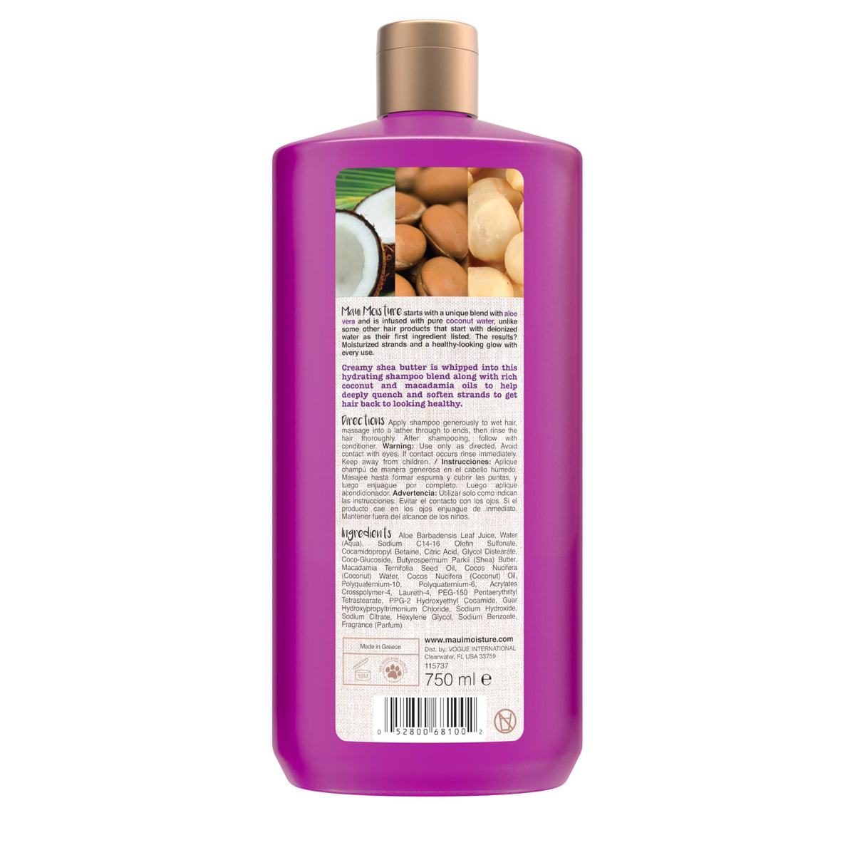 Maui Moisture on bathroom shelf suggesting everyday routine use