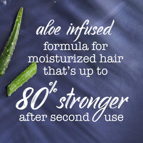 Maui Moisture shampoo pour texture demonstrating lightweight hydration