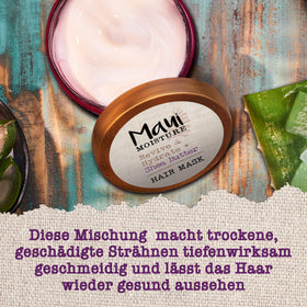 Maui Moisture close-up cream texture highlighting rich moisturizing feel