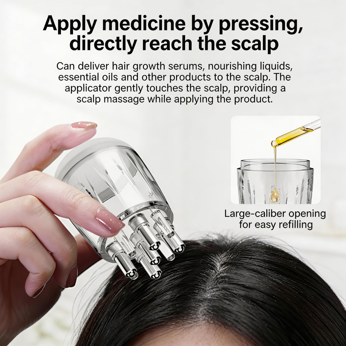 Mavsigak filled bottle with 3ml measurement scale for precise dosing benefit