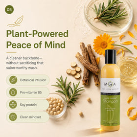 Max Green Alchemy arranged botanicals illustrating natural ingredient support