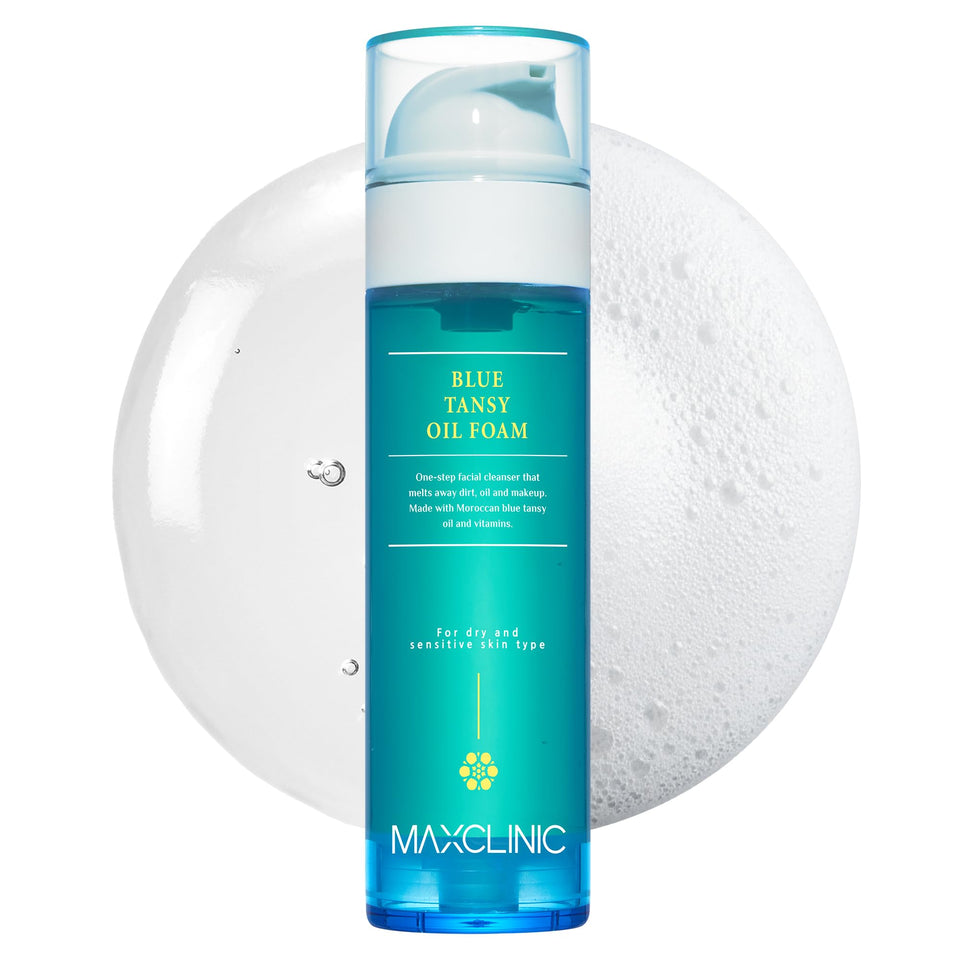 MAXCLINIC front packaging showing product and benefit of gentle deep cleansing