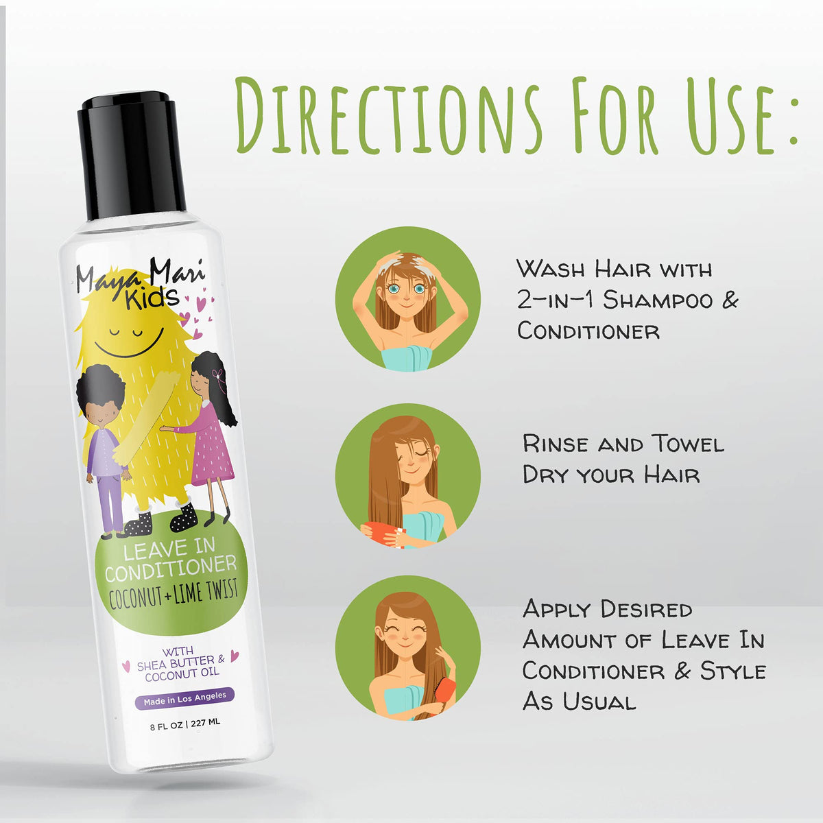 MAYA MARI label detail showing ingredient claims and clean formula
