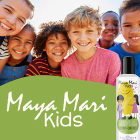 MAYA MARI bottle inside a travel bag for on-the-go convenience