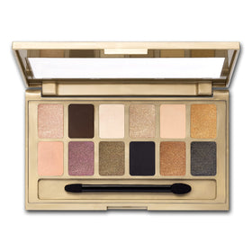 Maybelline shimmer shade close-up showing gold pigment for luminous lids