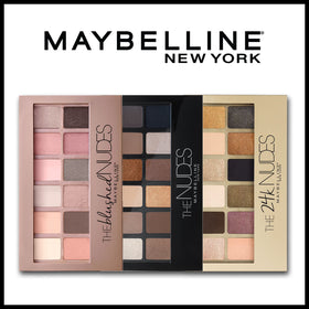 Maybelline palette in hand showing compact size for travel convenience