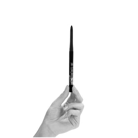 Maybelline close-up of pencil applied to eyelid highlighting smooth matte finish