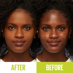 Maybelline applying powder with sponge for even, weightless coverage