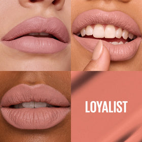 Maybelline arrow applicator close-up for precise lip lining and even coverage