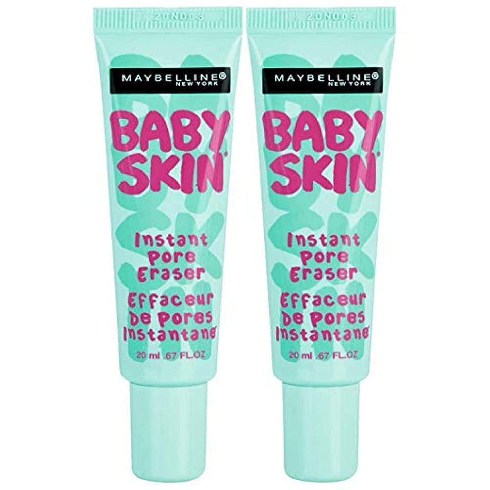 MAYBELLINE front packaging showing clear primer and brand for easy recognition