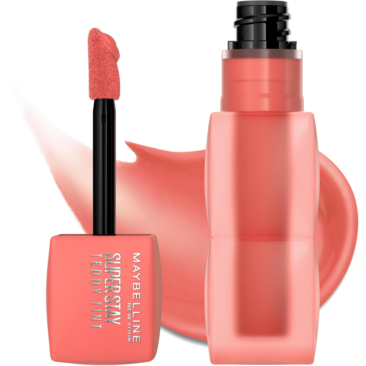 MAYBELLINE lifestyle shot outdoors showing natural, long-lasting color