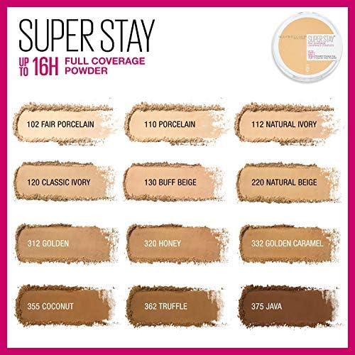 Maybelline before and after cheek comparison showing visible coverage improvement benefit