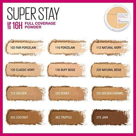Maybelline before and after cheek comparison showing visible coverage improvement benefit