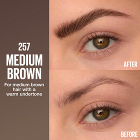 Maybelline dual-ended Brow Inserts closed for easy carry and convenience