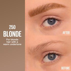Maybelline Brow Inserts dual-ended detail highlighting convenience and precision