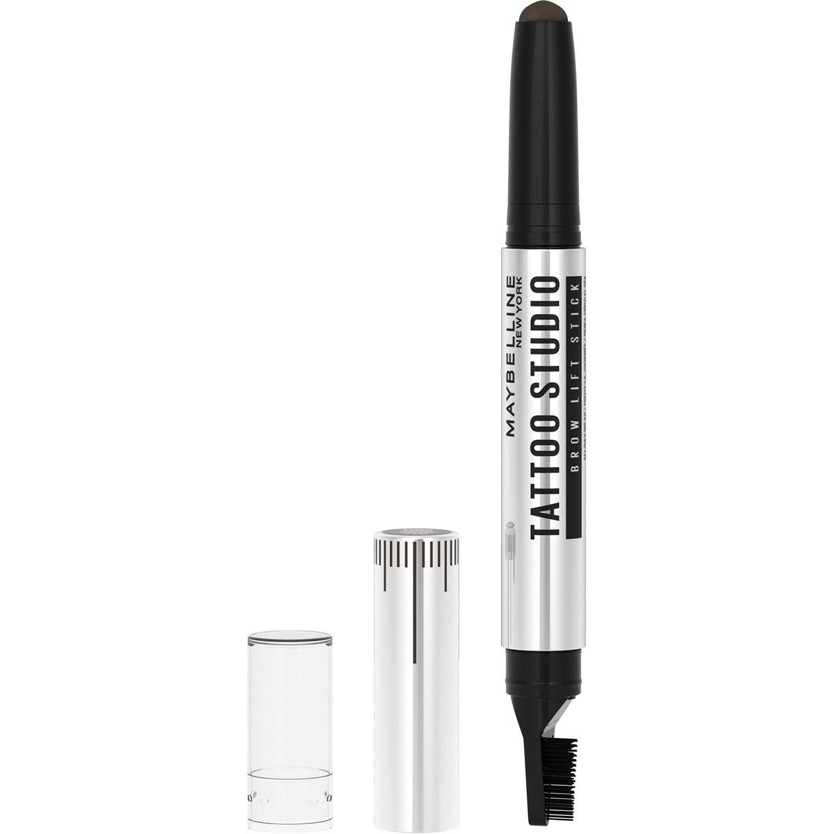 Maybelline brow lift stick front packaging showing shade and branding benefit: easy application