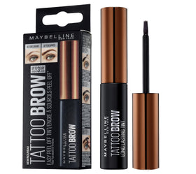 Maybelline Brow Tattoo front packaging showing product and shade label for clear identification