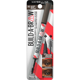 MAYBELLINE applied in front of mirror showing easy everyday brow shaping benefit