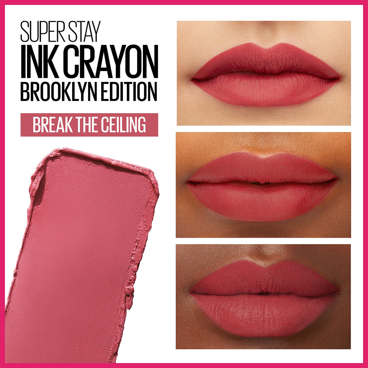 Maybelline built-in sharpener detail for precise lip definition benefit